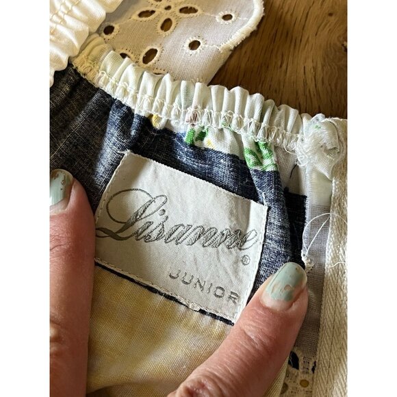 Lisanne Junior Patchwork Ruffle Neck Dress Size Measured Bohemian Hippie Maxi - Picture 3 of 10